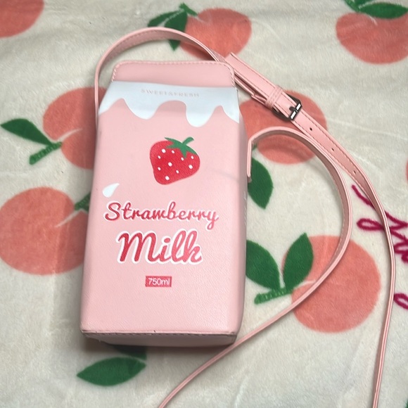 Other - Strawberry milk, purse